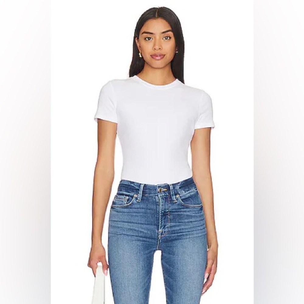 Good American white sculpturing bodysuit
